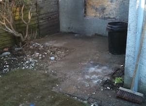 Garden clearance site - after