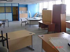 Large office clearance removing desks and office furniture