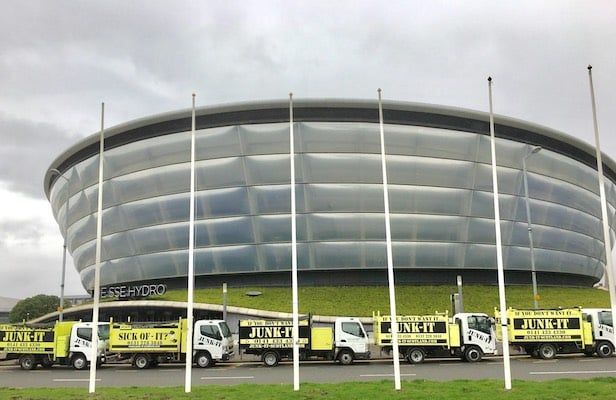 Junk-It property clearance fleet SEC Hydro Glasgow