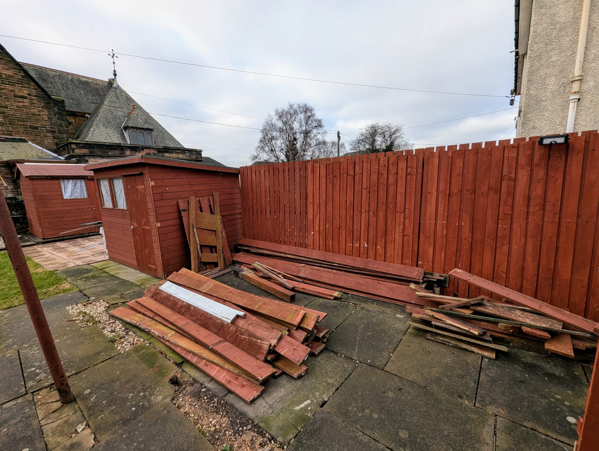 Shed waste disposal