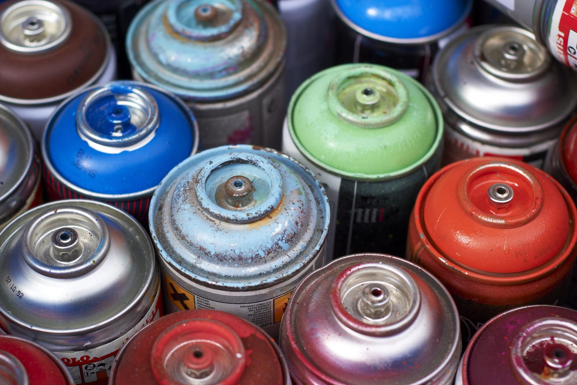 Items junk removal can't handle- aerosol canisters and pressurised containers