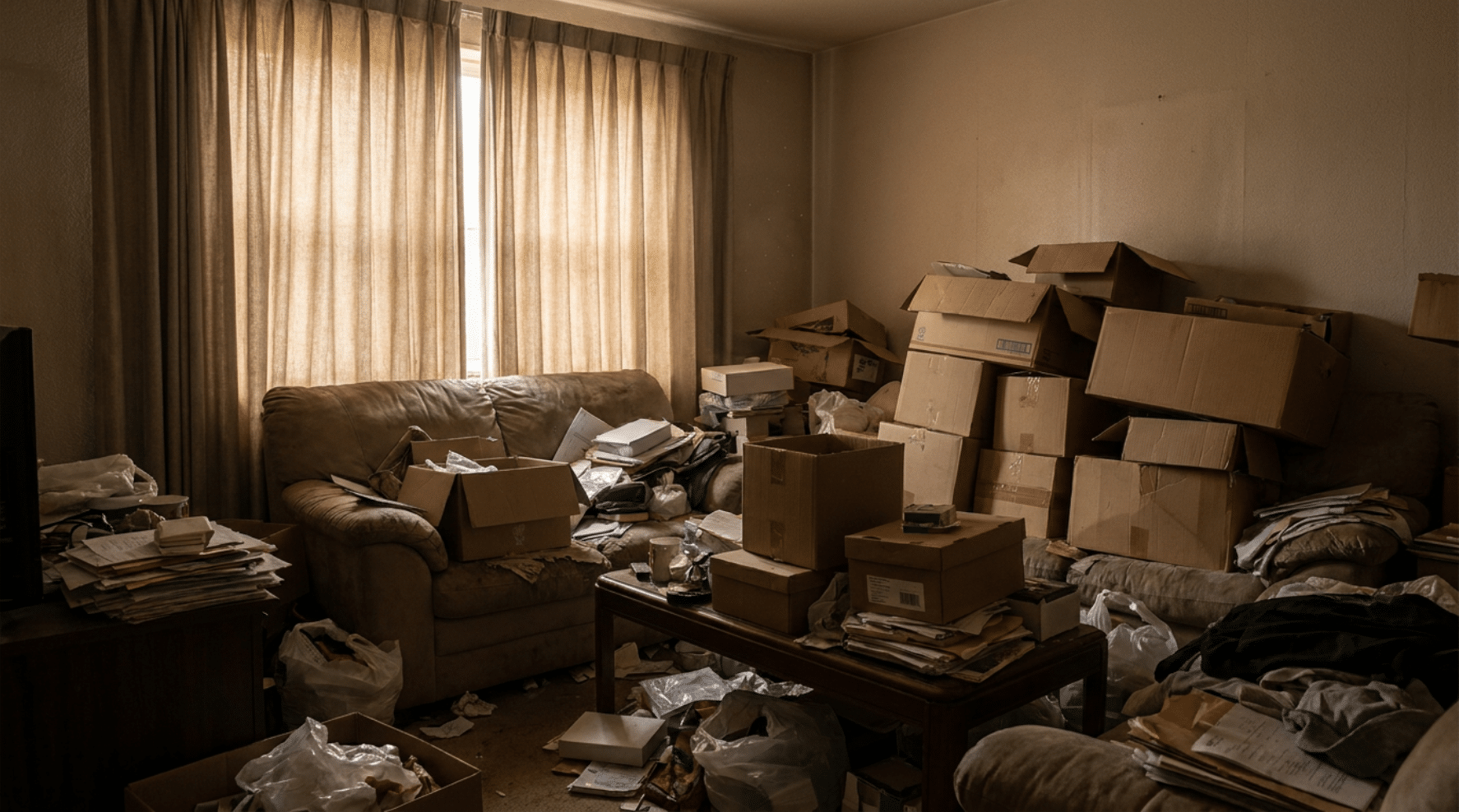 hoarding house clearance Edinburgh