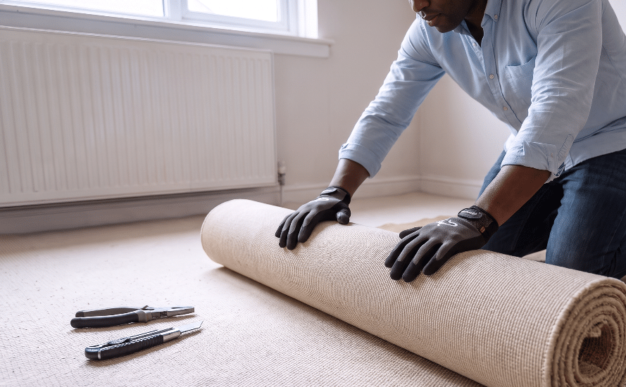 guide to removing carpets by Edinburgh house clearances specialists